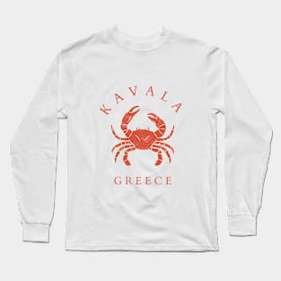 Kavala Greece Long Sleeve T-Shirt